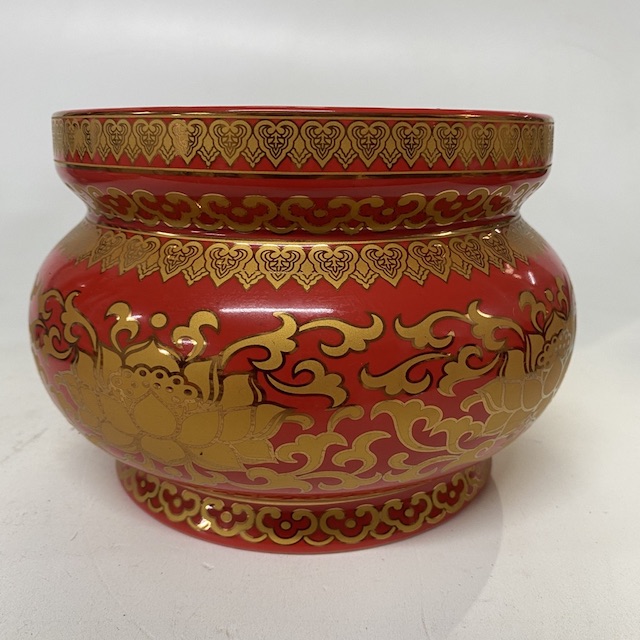 DECOR, Vase - Rust Gold Planter Pot